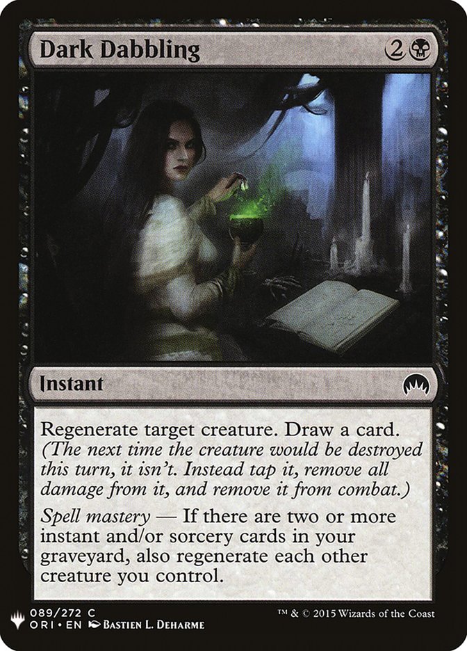 Dark Dabbling [Mystery Booster] (MB1 610)