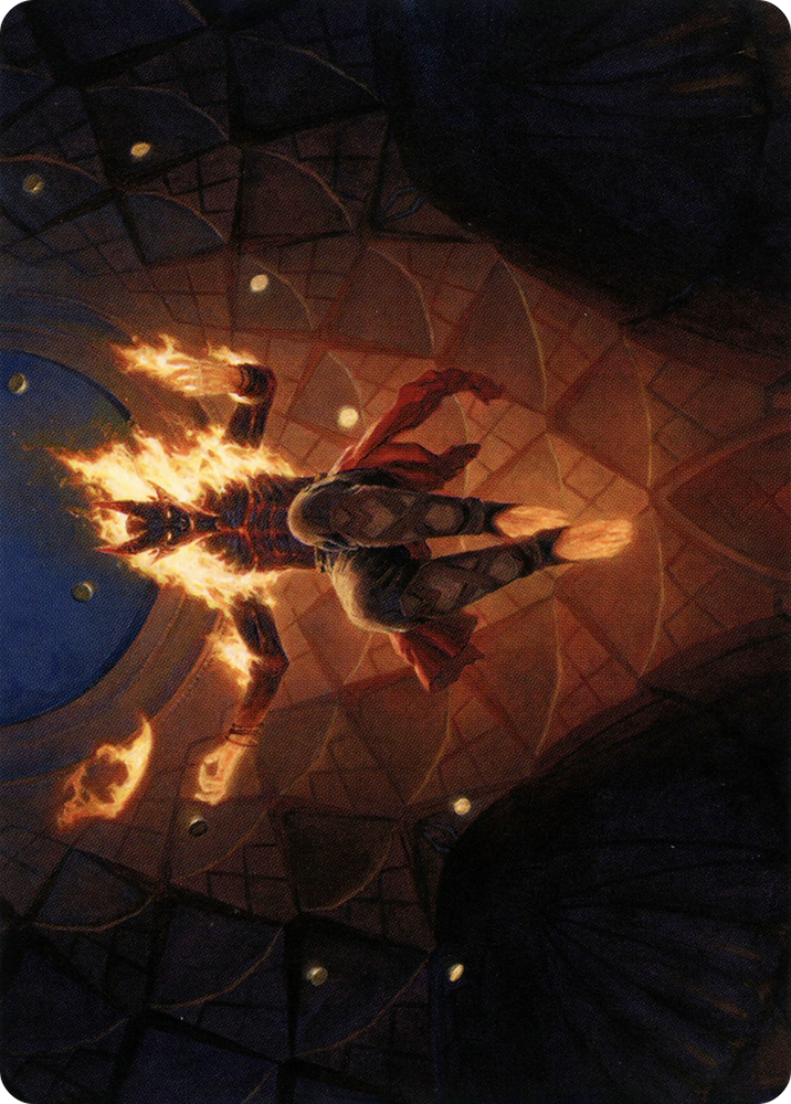 Yusri, Fortune's Flame Art Card [Modern Horizons 2 Art Series] (AMH2 60)
