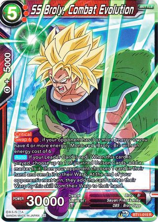 SS Broly, Combat Evolution [BT11-015]