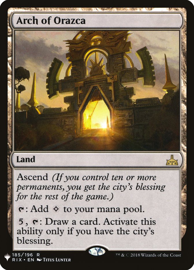 Arch of Orazca [Mystery Booster] (MB1 1655)