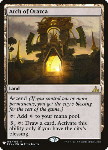 Arch of Orazca [Mystery Booster] (MB1 1655)