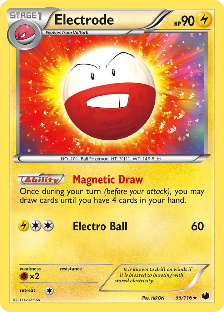 Electrode (BW Plasma Freeze) (33/116) [Theme Deck Exclusives]