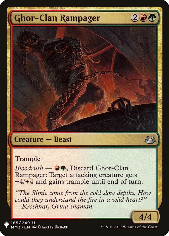 Ghor-Clan Rampager [Mystery Booster] (MB1 1429)