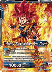 Super Saiyan God Son Goku // SSGSS Son Goku, Soul Striker Reborn (Gold Stamped) [P-211]