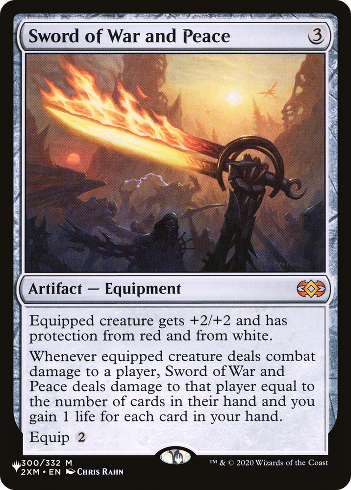 Sword of War and Peace [The List] (L2XM 300)