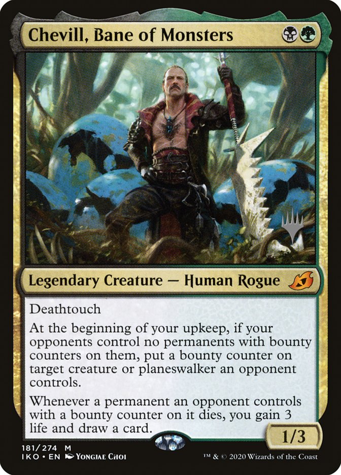 Chevill, Bane of Monsters (Promo Pack) [Ikoria: Lair of Behemoths Promos] (PIKO 181P)
