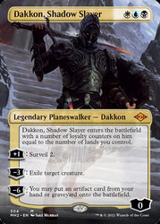 Dakkon, Shadow Slayer (Borderless) [Modern Horizons 2] (MH2 304)