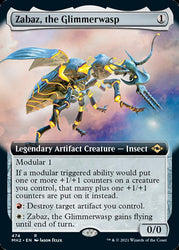 Zabaz, the Glimmerwasp (Extended) [Modern Horizons 2] (MH2 474)