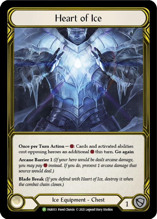 Heart of Ice [FAB053] (Promo)  Cold Foil