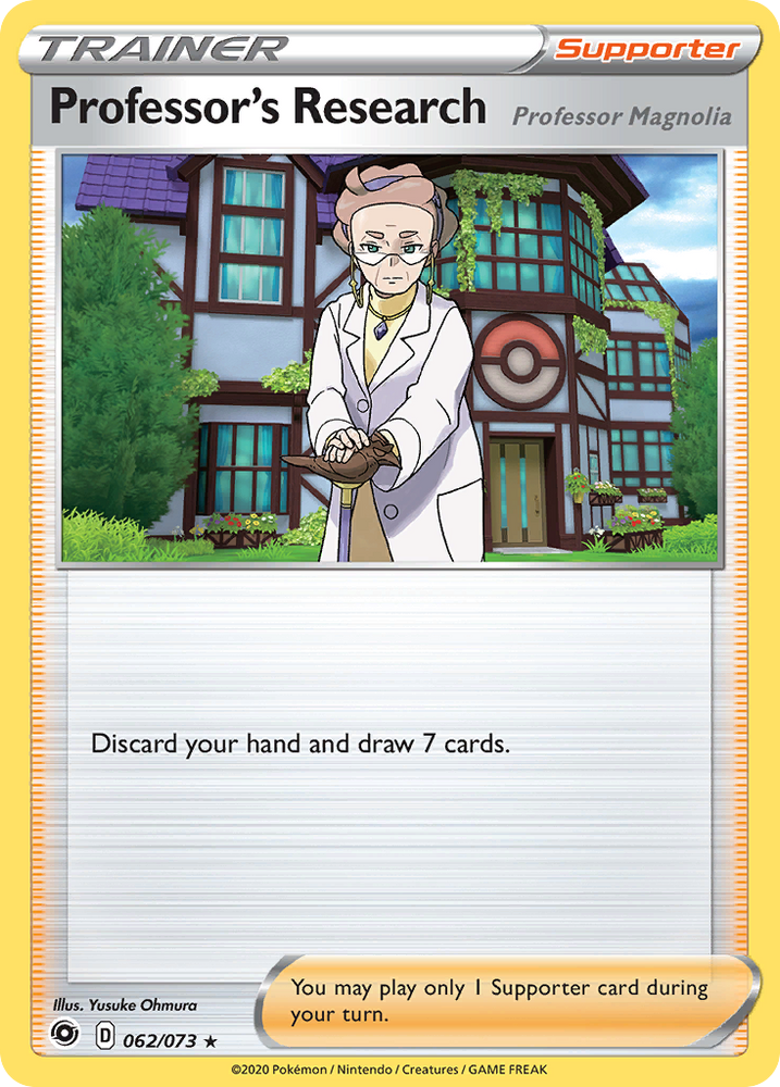 Professor's Research (Professor Magnolia) (62/073) [Sword & Shield: Champion's Path]