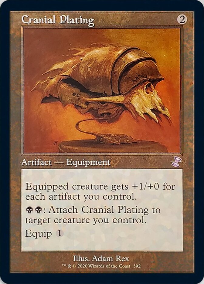 Cranial Plating (Timeshifted) [Time Spiral Remastered] (TSR 392)