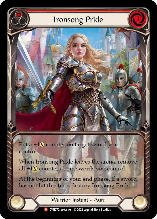 Ironsong Pride [DYN072] (Dynasty)  Rainbow Foil