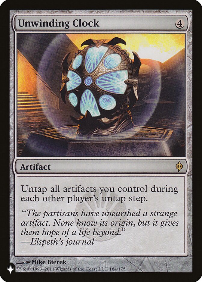 Unwinding Clock [The List] (LNPH 164)