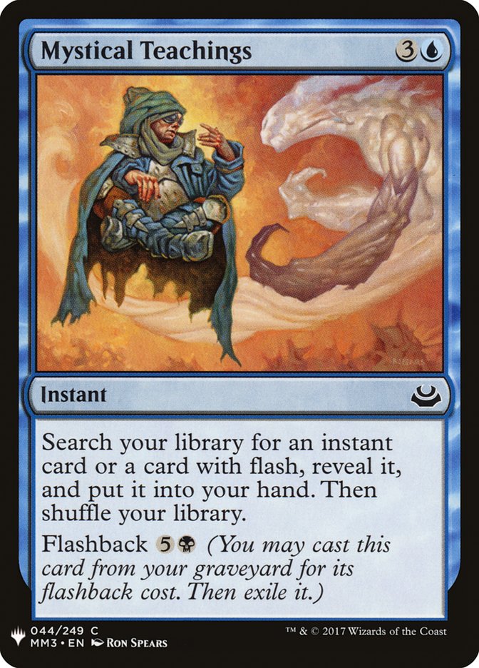 Mystical Teachings [Mystery Booster] (MB1 439)