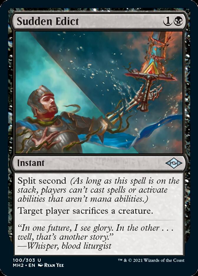 Sudden Edict [Modern Horizons 2] (MH2 100)