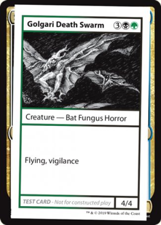 Golgari Death Swarm (2021 Edition) [Mystery Booster Playtest Cards] (CMB1 91)