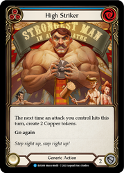High Striker (Blue) [EVR166] 1st Edition Normal
