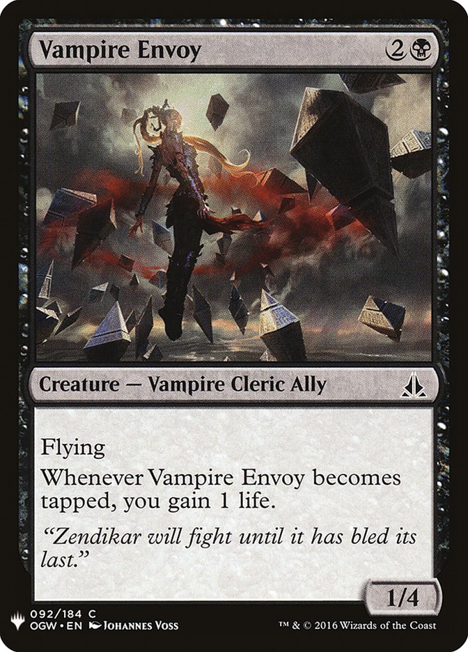 Vampire Envoy [Mystery Booster] (MB1 810)