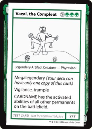 Vazal, the Compleat (2021 Edition) [Mystery Booster Playtest Cards] (CMB1 85)
