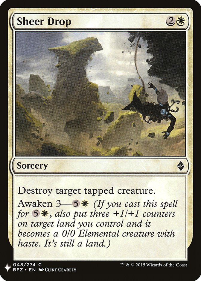 Sheer Drop [Mystery Booster] (MB1 226)
