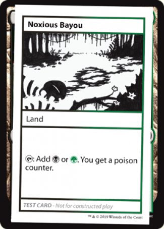 Noxious Bayou (2021 Edition) [Mystery Booster Playtest Cards] (CMB1 118)