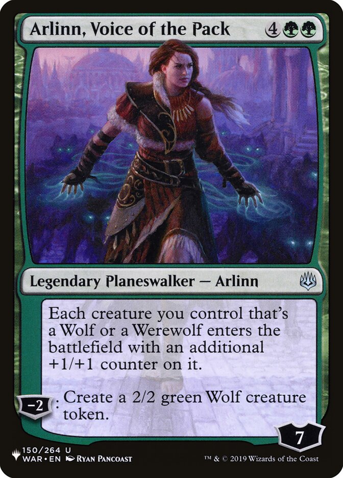 Arlinn, Voice of the Pack [The List] (LWAR 150)