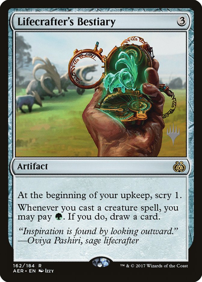 Lifecrafter's Bestiary (Promo Pack) [Aether Revolt Promos] (PAER 162P)