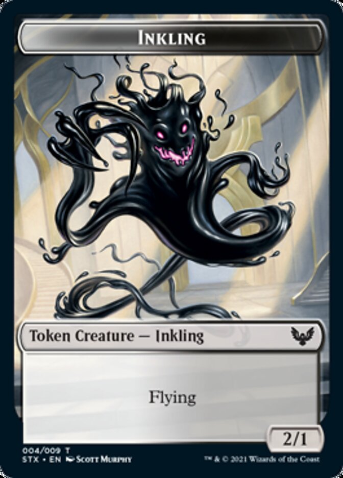 Elemental // Inkling Token [Strixhaven: School of Mages Tokens] (TSTX 2 // 4)
