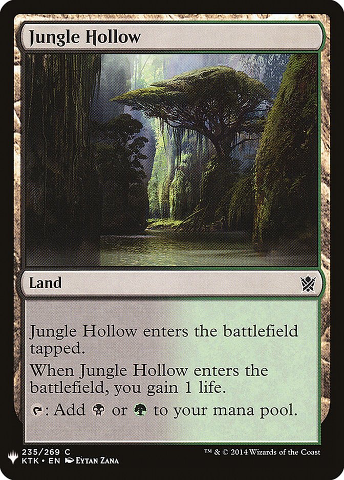 Jungle Hollow [Mystery Booster] (MB1 1676)