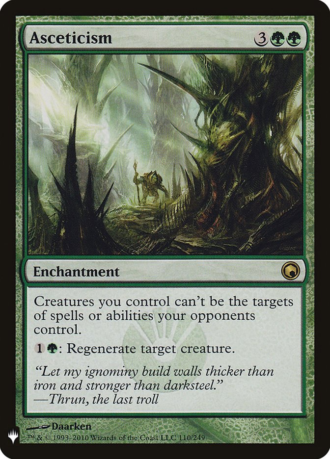 Asceticism [Mystery Booster] (MB1 1125)