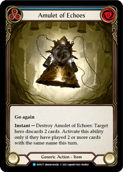 Amulet of Echoes [EVR177] 1st Edition Cold Foil