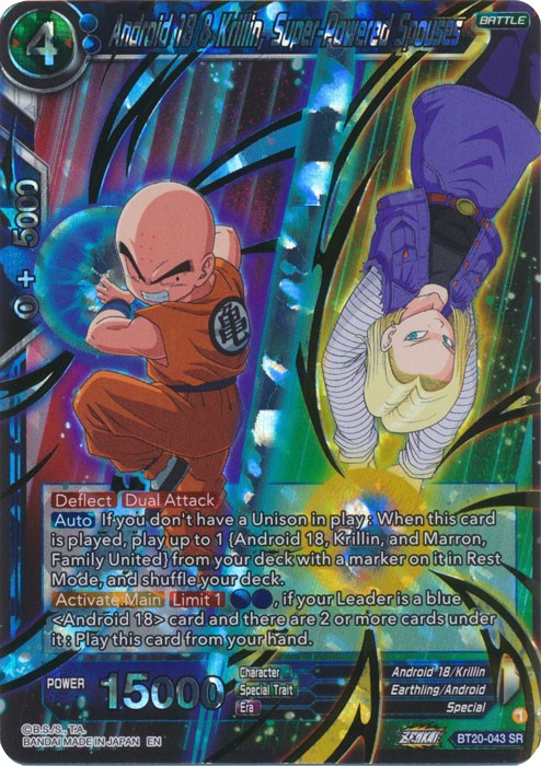 Android 18 & Krillin, Future Spun By Battle (BT20-043) [Power Absorbed]