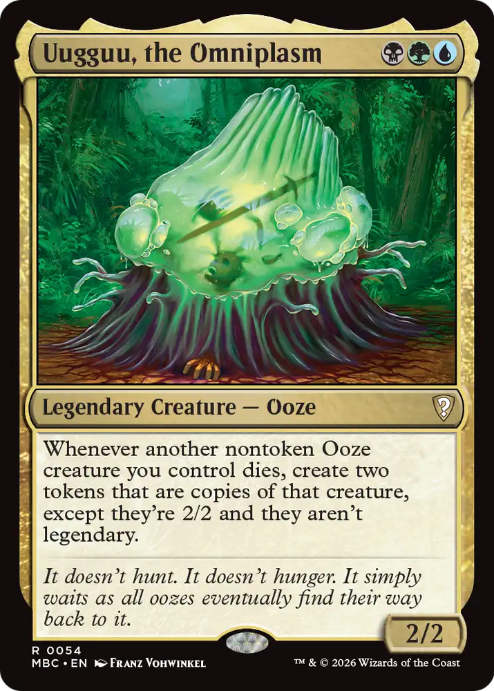Uugguu, the Omniplasm [Mystery Booster: Commander Edition]