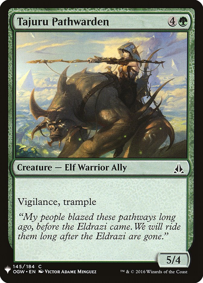 Tajuru Pathwarden [Mystery Booster] (MB1 1346)