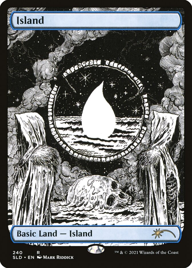 Island (Crushing Brutality) [Secret Lair Drop] (SLD 240)