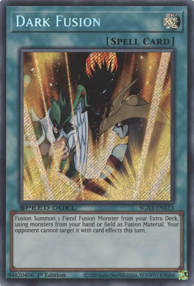 Dark Fusion (Secret Rare) [SGX3-ENA13] Secret Rare