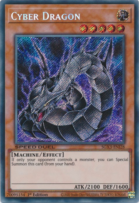 Cyber Dragon (Secret Rare) [SGX3-ENI28] Secret Rare