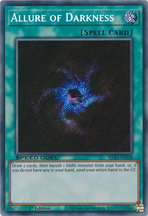 Allure of Darkness (Secret Rare) [SGX3-ENI30] Secret Rare