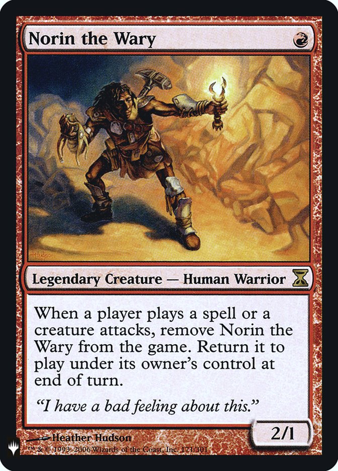 Norin the Wary [Mystery Booster] (FMB1 55)
