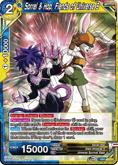 Sorrel & Hop, Fiends of Universe 9 [EB1-061]