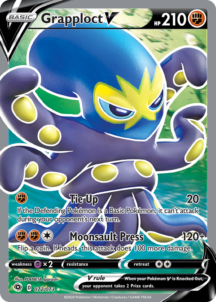 Grapploct V (72/073) [Sword & Shield: Champion's Path]