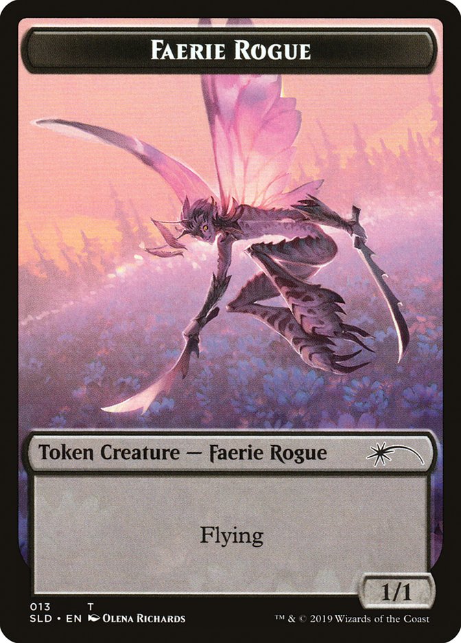 Faerie Rogue Token (013) [Secret Lair Drop Series] (SLD 15)