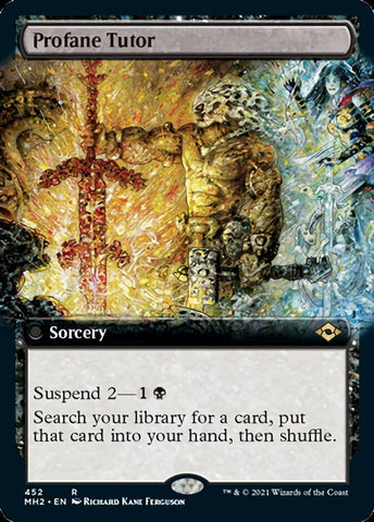 Profane Tutor (Extended) [Modern Horizons 2] (MH2 452)