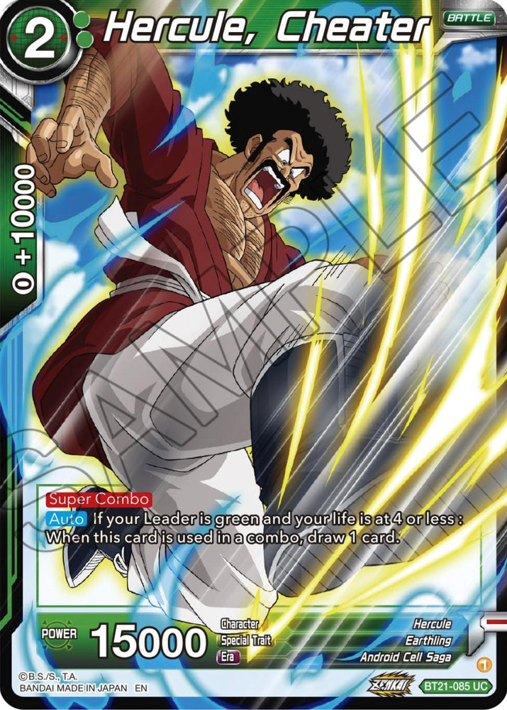 Hercule, Cheater (BT21-085) [ZENKAI Series: Set 04]