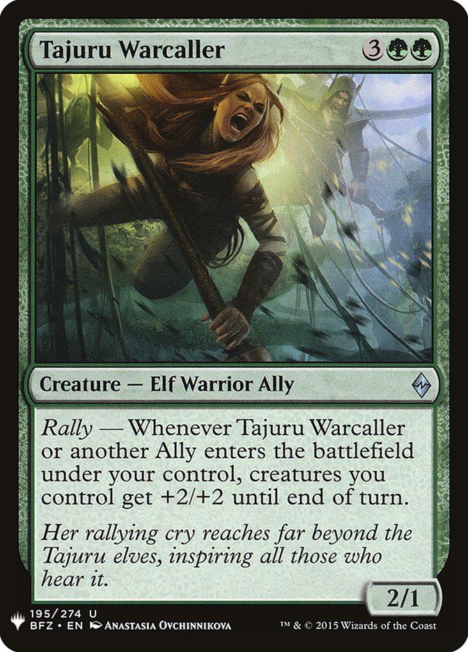 Tajuru Warcaller [Mystery Booster] (MB1 1347)