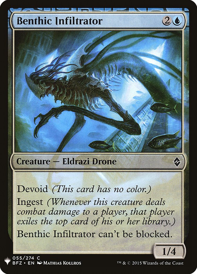 Benthic Infiltrator [Mystery Booster] (MB1 297)
