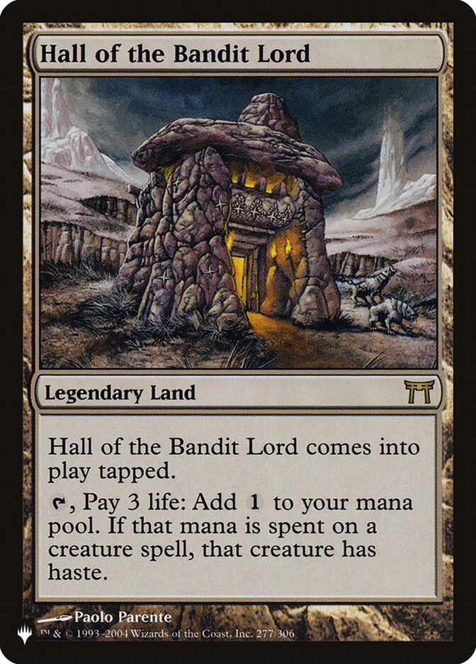 Hall of the Bandit Lord [The List] (LCHK 277)