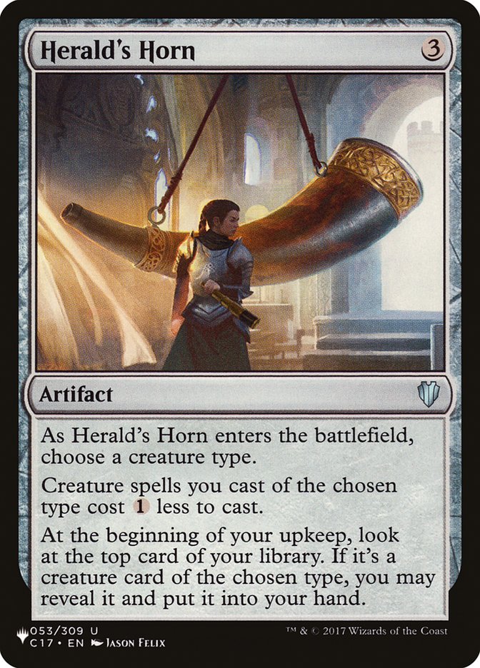 Herald's Horn [The List] (LC17 53)