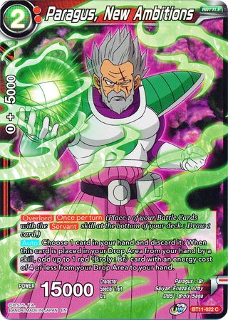 Paragus, New Ambitions [BT11-022]