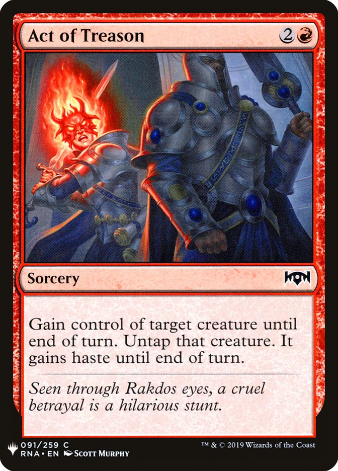 Act of Treason [Mystery Booster] (MB1 831)